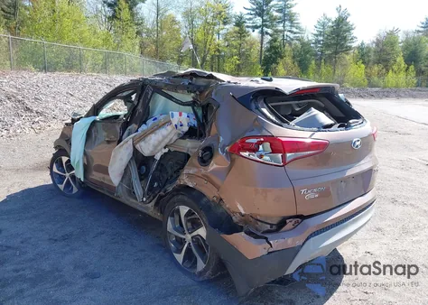 2017 Hyundai Tucson Sport from USA, damaged, VIN KM8J3CA24HU406148